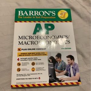 Barron’s AP Macroeconomics/Microeconomics Prep Book